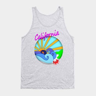 California Beach Tank Top